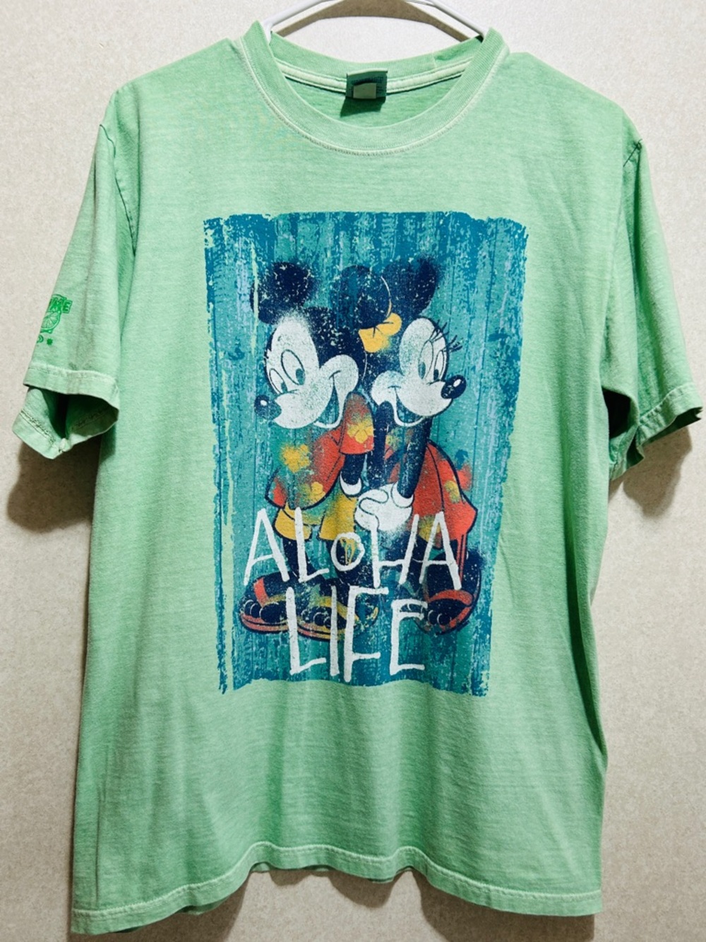 Mickey & Minnie Aloha Life Graphic Tee
